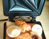 簡単！残り物で!☆おでんホットサンド☆作り方3写真