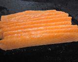 おもてなし★華やか【サーモンロール寿司】作り方7写真
