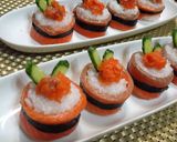 おもてなし★華やか【サーモンロール寿司】作り方13写真