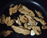 大豆のお肉の簡単赤ワイン煮込み作り方1写真