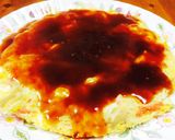 節約♡簡単15分で旨い♡蟹玉甘酢あんかけ作り方7写真