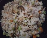 Re：炊き込み御飯で和風レタス炒飯＊作り方7写真