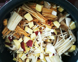 秋の味覚☆きのことお芋の炊き込みご飯作り方3写真