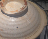 土鍋で炊くキヌアと新生姜の炊き込みご飯作り方5写真