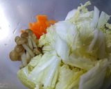 大葉香る鶏だんごの ふわとろ食べるスープ作り方2写真