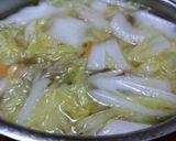 大葉香る鶏だんごの ふわとろ食べるスープ作り方4写真