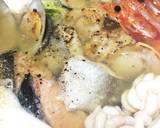 海鮮ペッパー鍋。作り方5写真