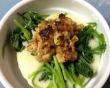 味噌風味。法蓮草の香ばしココットカマン作り方4写真