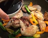 ＊鶏と長芋の黒酢炒め＊作り方6写真