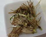 BEST3入り感謝♪せり根のサクサク揚げ作り方1写真