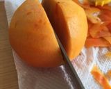 お弁当隙間埋め…柿cut〜(o˘◡˘o)作り方6写真