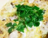 【覚え書き】親子丼(皿)作り方8写真