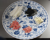 桜えびと長ネギの和風パスタ　醤油風味作り方1写真