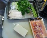 簡単に一品追加、具多め湯豆腐。作り方4写真