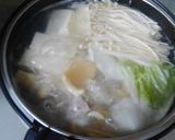 簡単に一品追加、具多め湯豆腐。作り方6写真