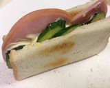 飽きない始業15分前の朝食トーストサンド作り方5写真