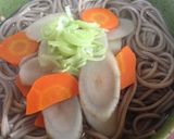 素朴な、ごぼうとにんじんの田舎そば作り方6写真