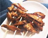 ピリ辛!! やげんなんこつ唐辛子醤油焼き作り方5写真