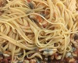 鰻のトマトソースパスタ作り方5写真