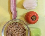 レンズ豆の煮込みorスープ作り方1写真