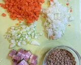 レンズ豆の煮込みorスープ作り方3写真