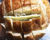 しらす×ネギの引っこ抜いて食べるピザパン作り方2写真