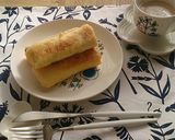 バナナとチョコのフレトー巻き♡作り方7写真