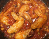 トマト缶で簡単☆手羽と豆のトマト煮込み作り方7写真