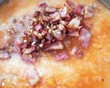 にんじんと厚切りベーコンの豆乳炊込みご飯作り方4写真