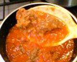 豆なしあまりものハンバーグ　チリ作り方6写真