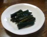 わらびのこぶ巻き作り方3写真