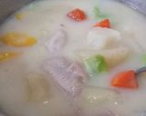 鶏皮プルプルシチュー。作り方5写真