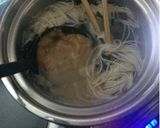 とろ~りあったか味噌そーめん作り方3写真