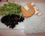 たぶんヘルシー!厚揚げの炒め物作り方1写真
