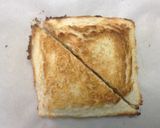 お箸一本☆食べ易いホットサンド作り方8写真