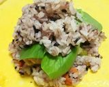 鳥肉ケチャップ炒めの卵巻きおにぎらず作り方10写真