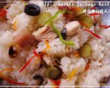 レモン仕立て♪ローストチキンで混ぜご飯作り方7写真