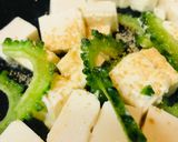 ミニ豆腐&玉子のゴーヤーチャンプルー作り方2写真