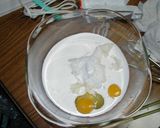 混ぜて焼くだけ！ベイクドチーズケーキ作り方2写真