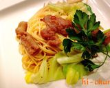 大豆ミートのアンチョビパスタ♬作り方7写真