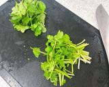 お刺身とパクチーの和風カルパッチョ作り方2写真