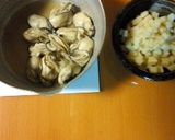 牡蠣と筍の中華風炊き込みご飯♪作り方4写真