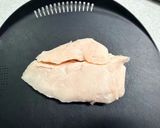 しっとり自家製サラダチキン×食べるラー油作り方1写真