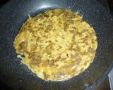 カレーひき肉入り卵焼き作り方2写真