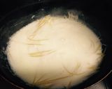 簡単クリームソースのあさりパスタ作り方2写真