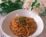 トマト缶で簡単♡ワンポットマトパスタ作り方4写真