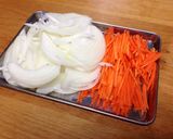 ルー不要!野菜たっぷりハヤシライス♡作り方1写真