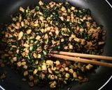 大根葉と油揚げ、ベーコンの炒め物作り方7写真