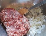 シャンタンde金平つくねライスバーガー作り方4写真