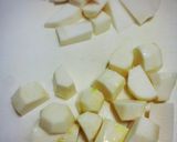 里芋とかぶのカレーミート グラタン作り方1写真